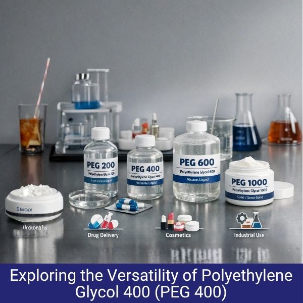 PEG 400 vs PEG 200, 600 & 1000 - Key Differences, Properties & Applications